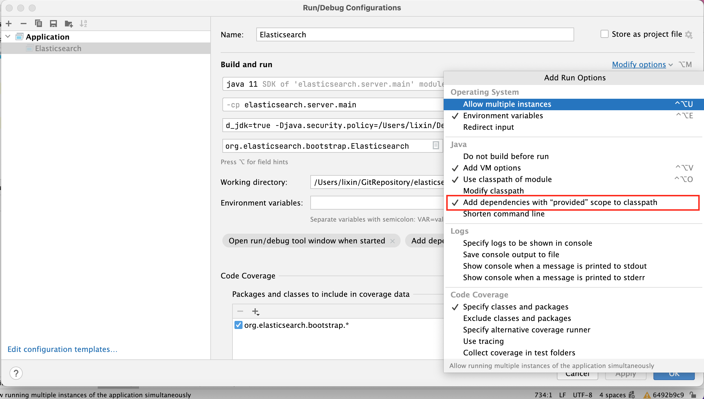 "IDEA配置dependencies with provider scope to classpath"